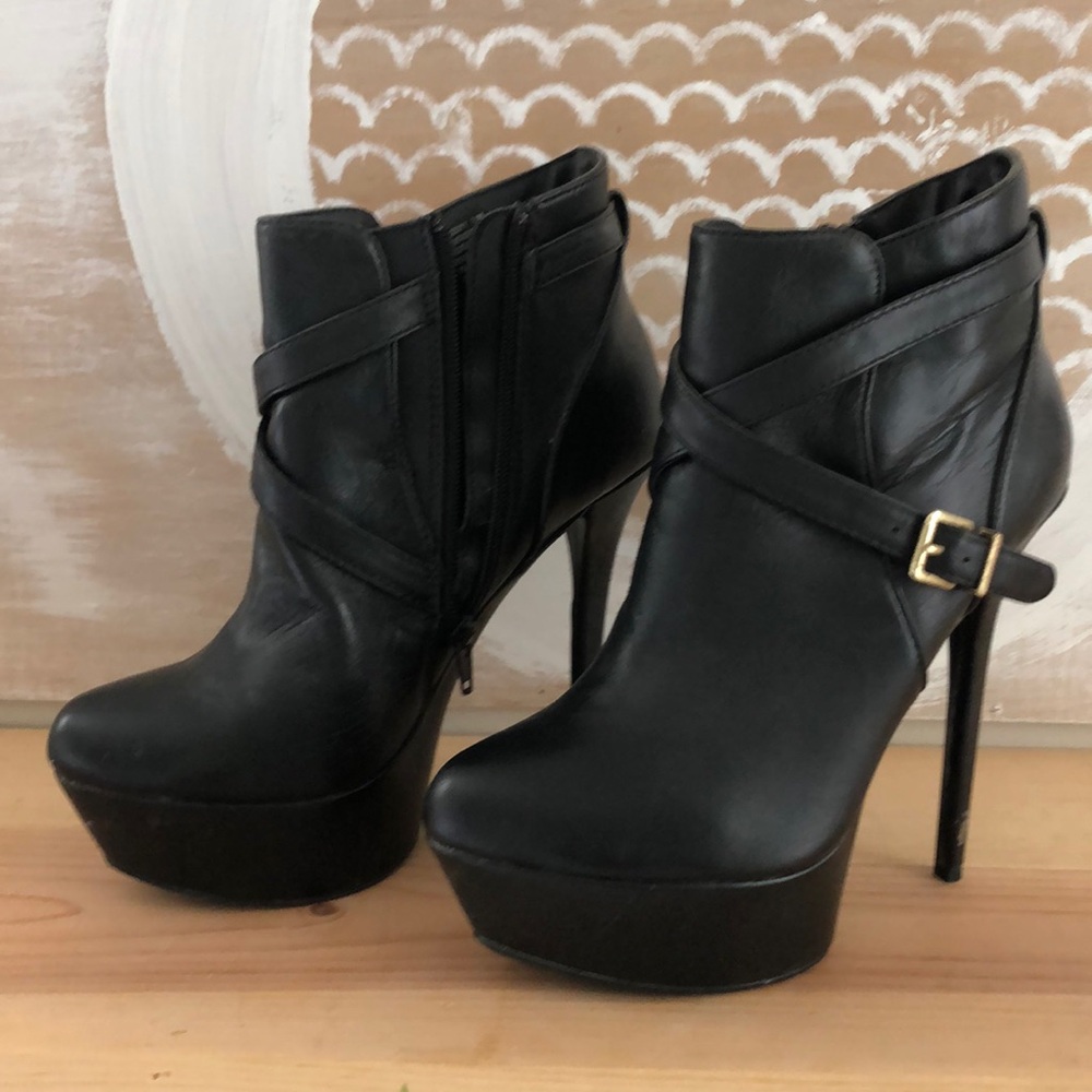 Steve Madden platform booties. Worn once